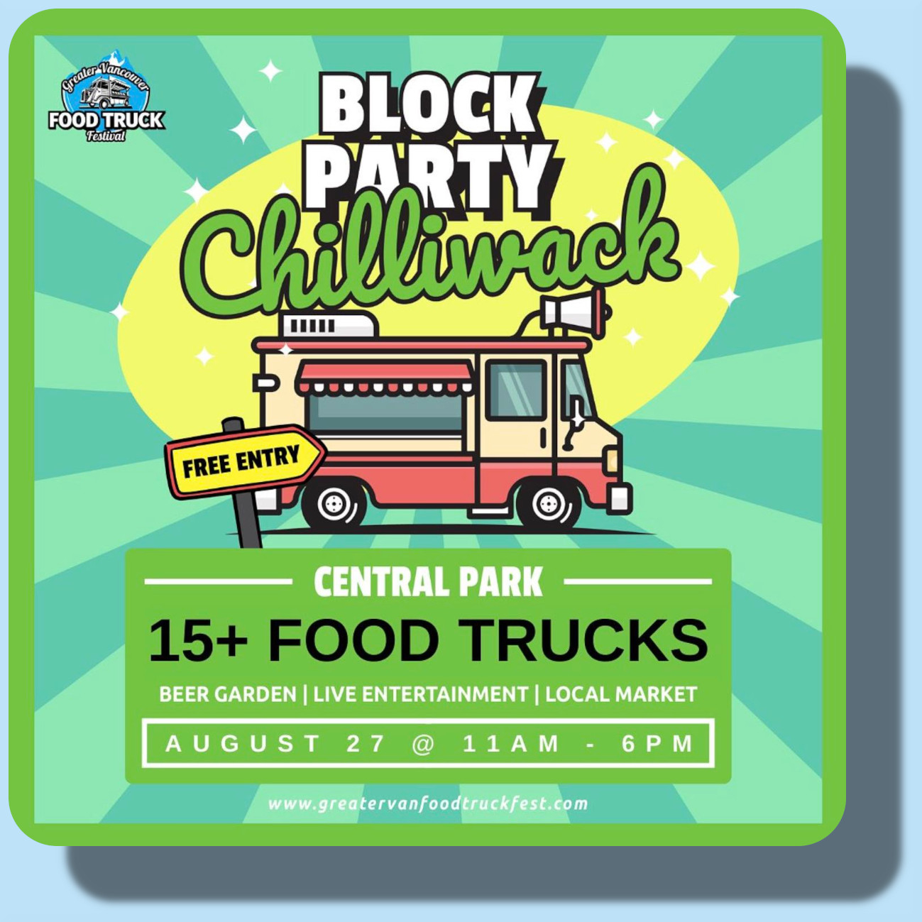 Chilliwack Block Party at Central Park | August 27th
