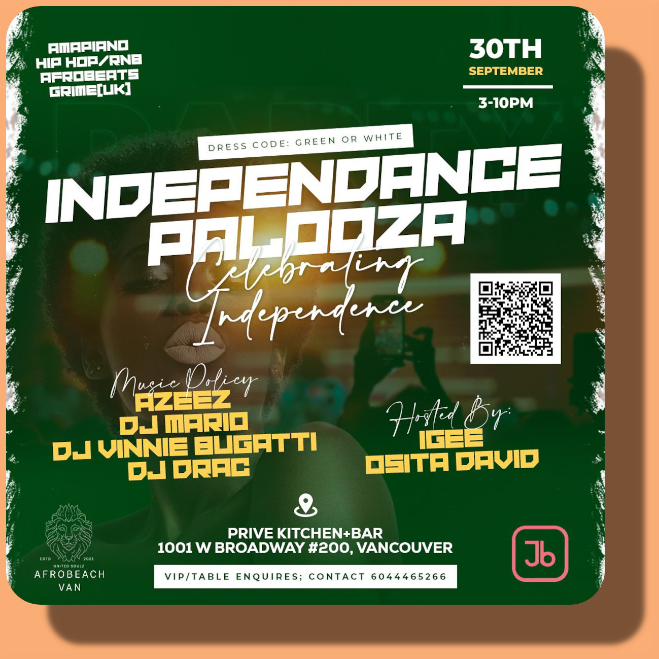 Independencepalooza - September 30, 1001 West Broadway, Vancouver