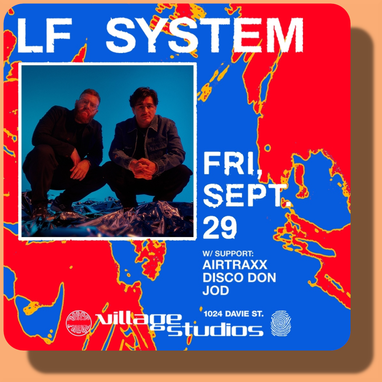 LF System: North American Fall Tour | Sep 29, 2023 | Village Studios, Vancouver
