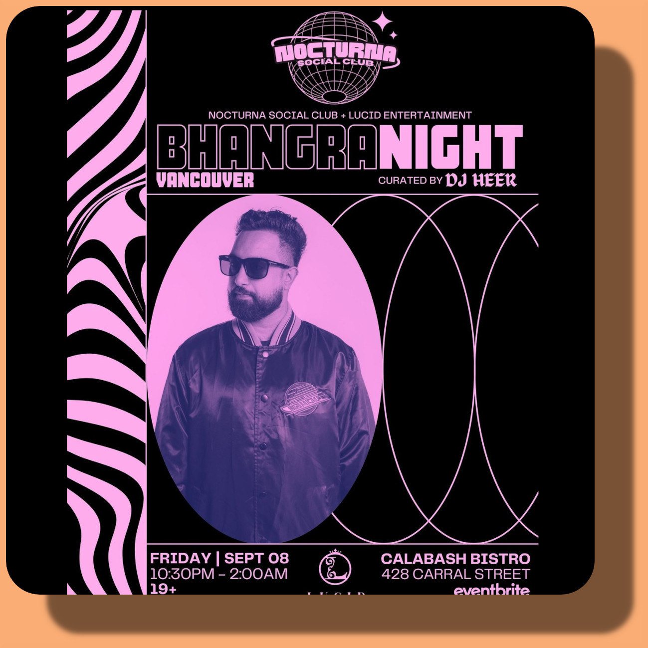 Bhangra Night - Calabash Bistro, Vancouver - Sept 8, 2023