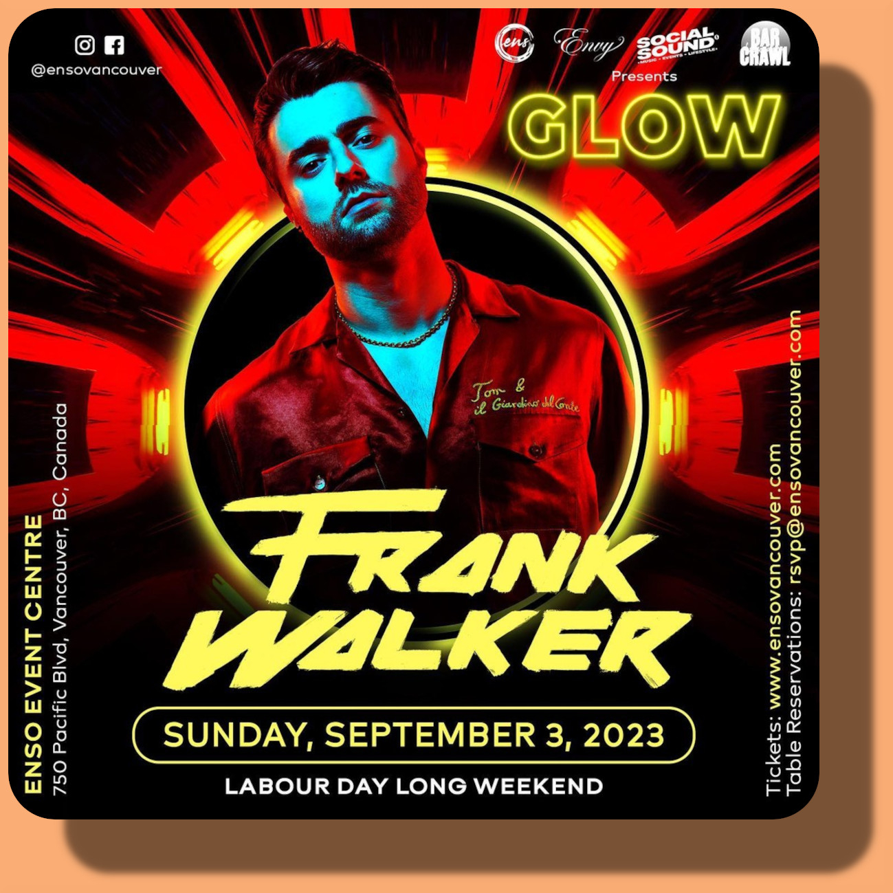 GLOW Party Extravaganza in Vancouver: September 3, 2023