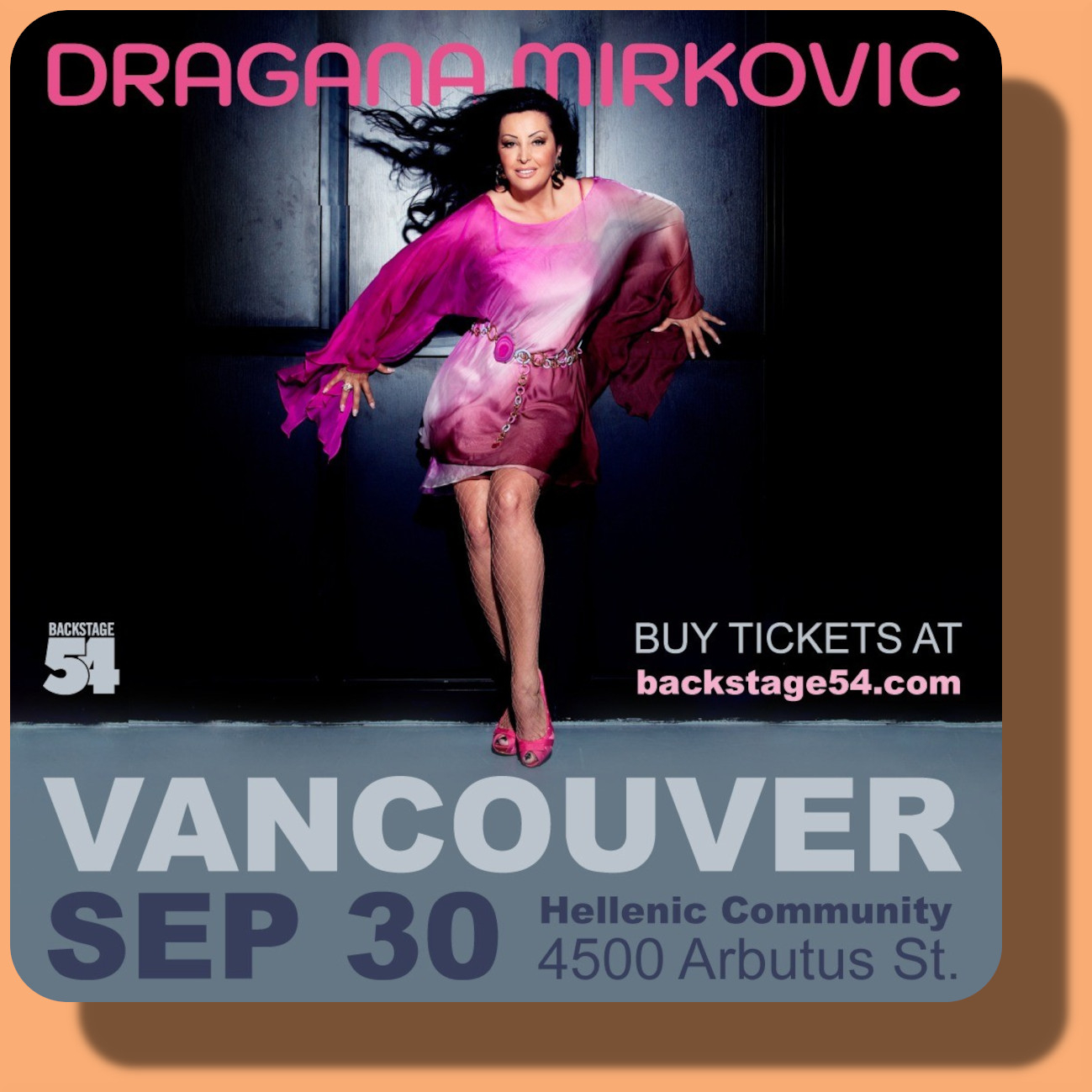 DRAGANA MIRKOVIĆ Live in Vancouver - Sep 30, 2023