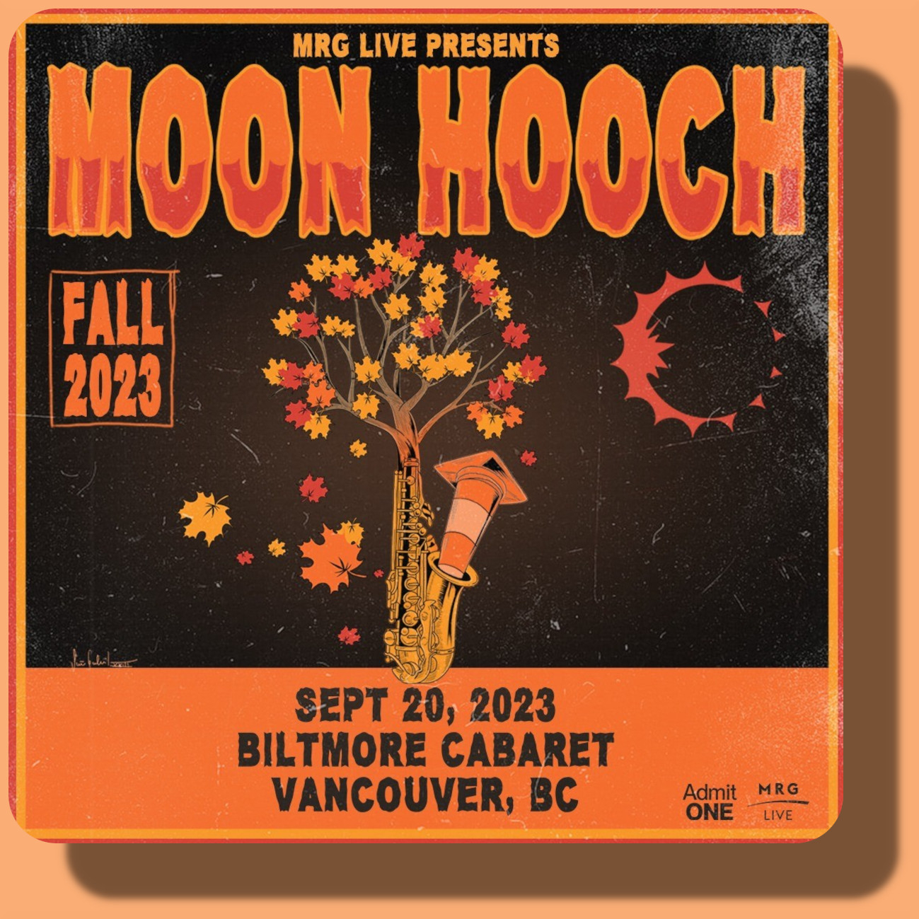 Moon Hooch Live - September 20, Biltmore Cabaret, Vancouver