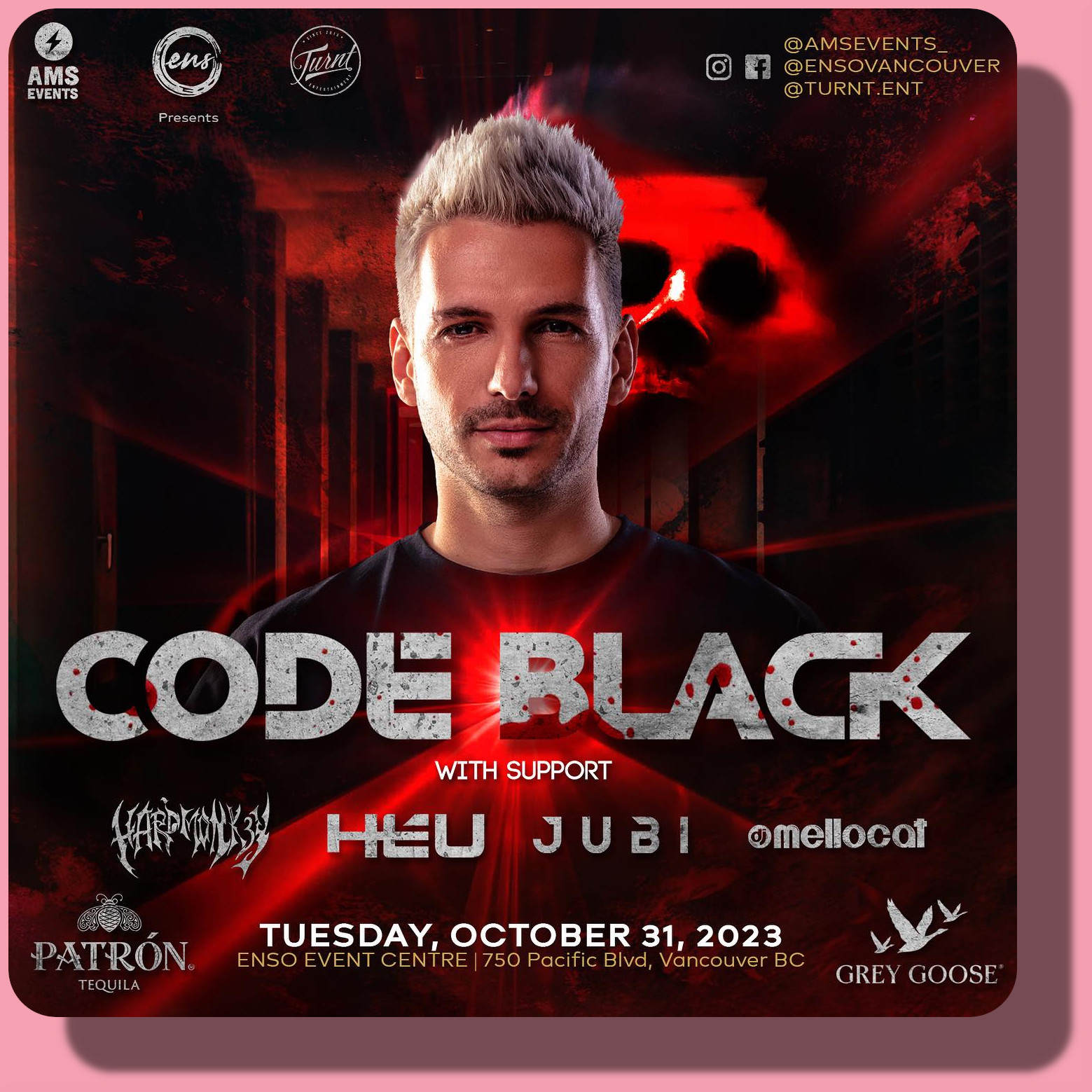 A Haunting Halloween Night with Code Black! - Enso Event Centre, Vancouver
