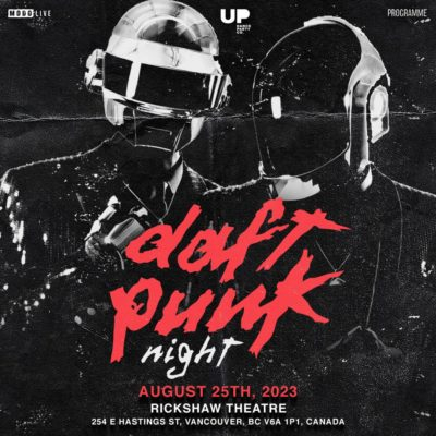 Daft Punk Night at Rickshaw Theatre | August 25, 2023