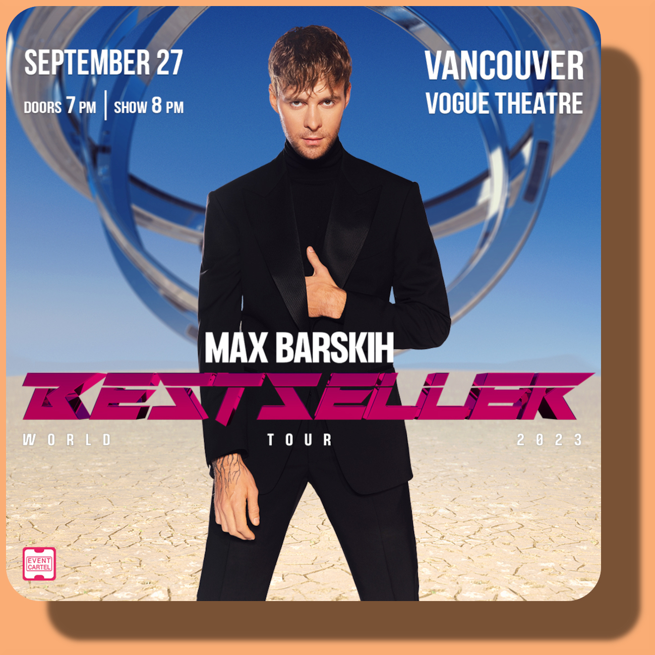 MAX BARSKIH LIVE | Feb 14, 2024 | Vogue Theatre, Vancouver