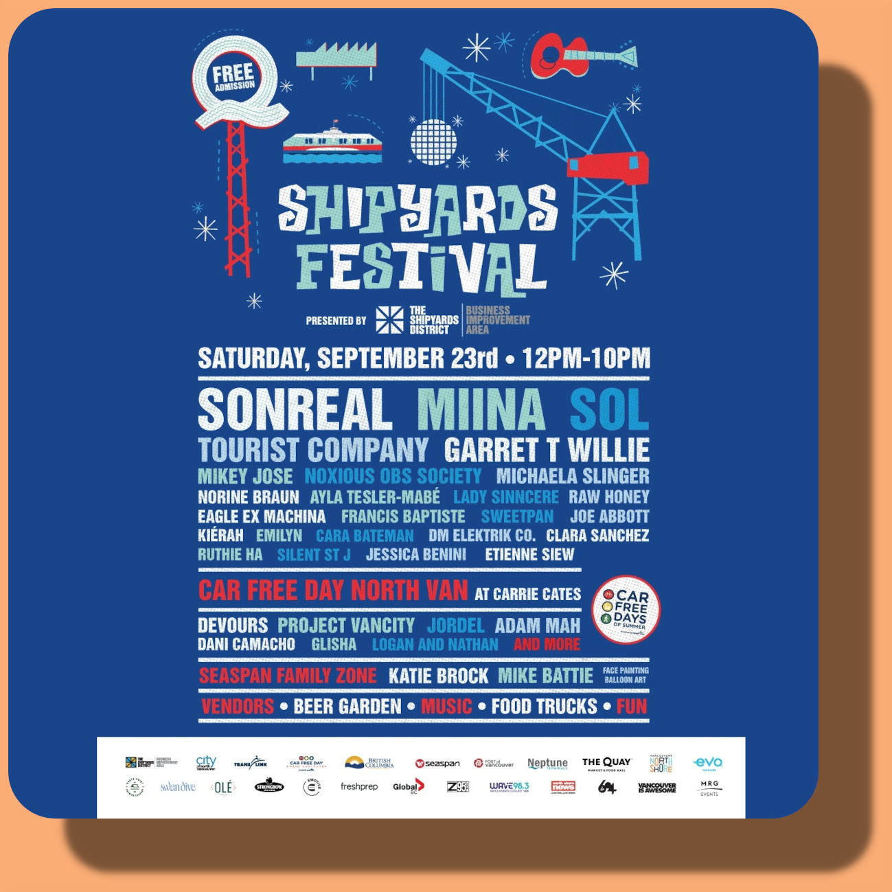The Shipyards Festival 2023 - A Day of Family Fun, Vancouver
