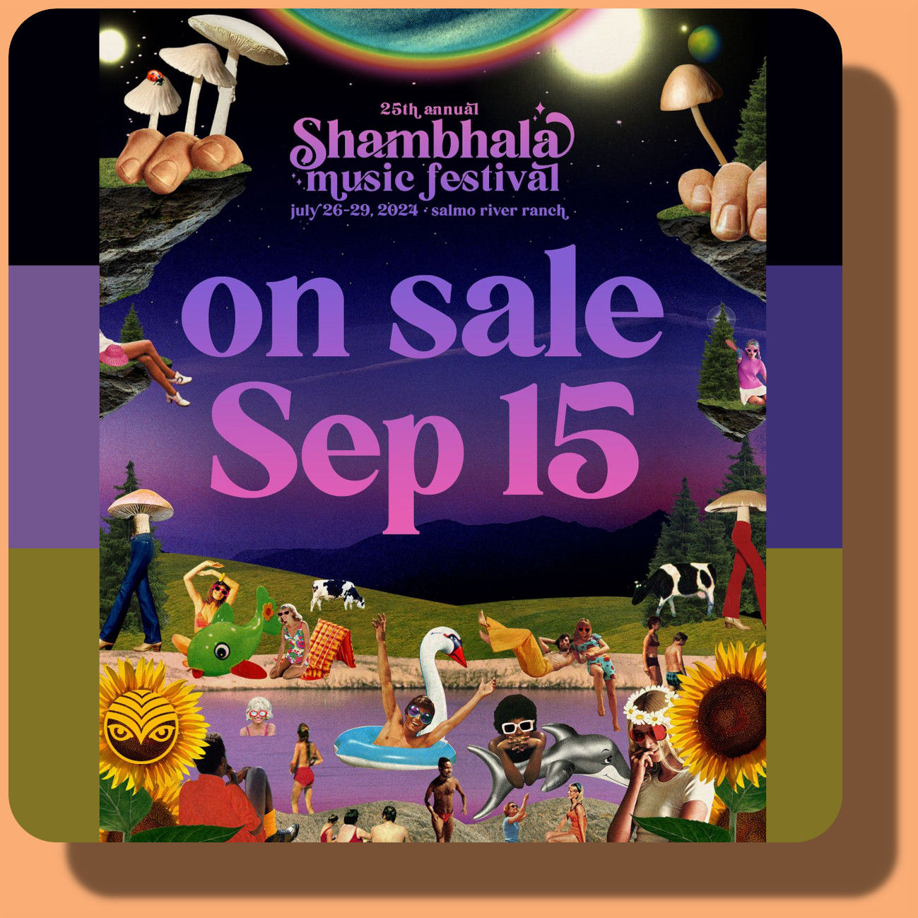 Shambhala Music Festival 25th Anniversary: July in Salmo, BC